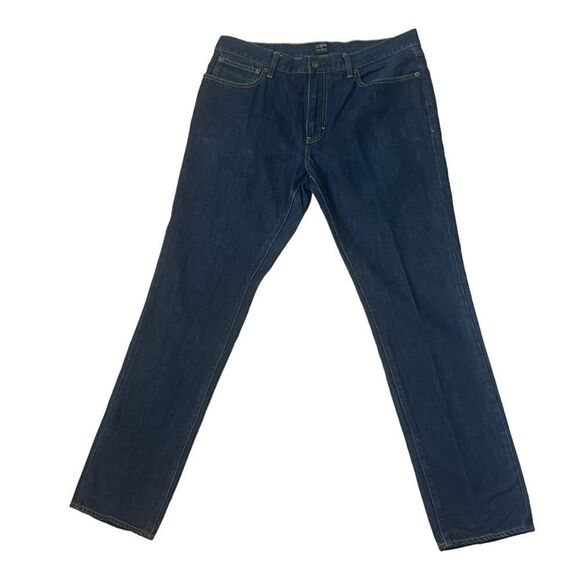J.Crew Straight Leg The Driggs Jeans Sz 35/32 - Picture 1 of 7